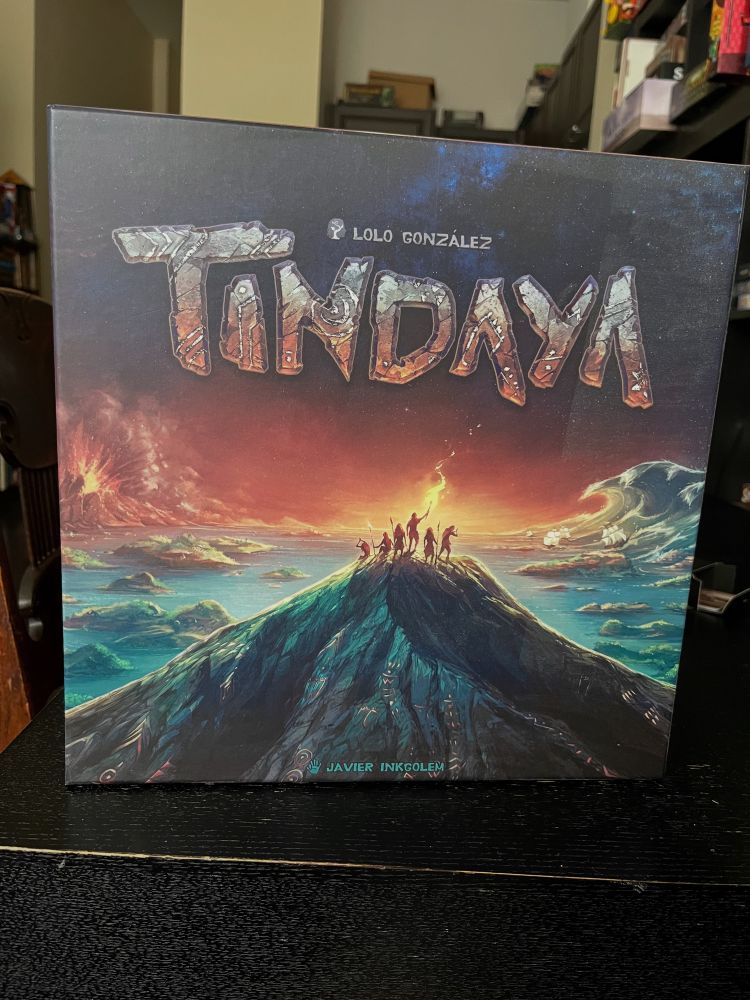 Box art for Tindaya board game.