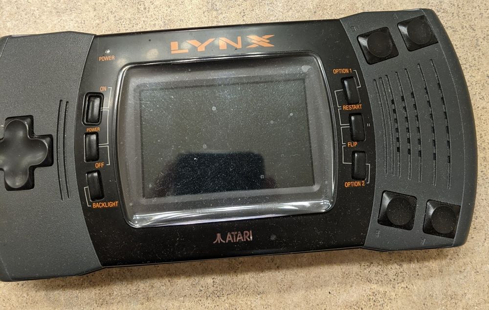 Second version of the Atari Lynx. 
