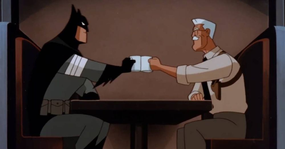 Image from the Batman animated series episode "Holiday Knights", of Jim Gordon and Batman toasting each other in the small hours of New Year's Day. 

And with tears in my eyes, if that isn't how I hope to ring in 2026. To survival. And, God willing, may we all survive into the next one. 