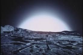 The moon is blown out of Earth orbit in TV Programme Space 1999