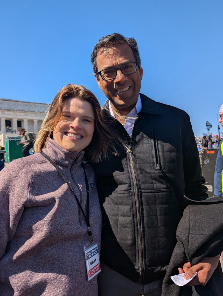 Stand Up for Science organizer with Dr. Atul Gawande. 