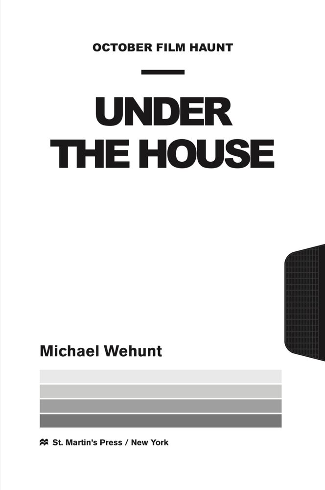 Cover image of the PDF "October Film Haunt: Under the House"