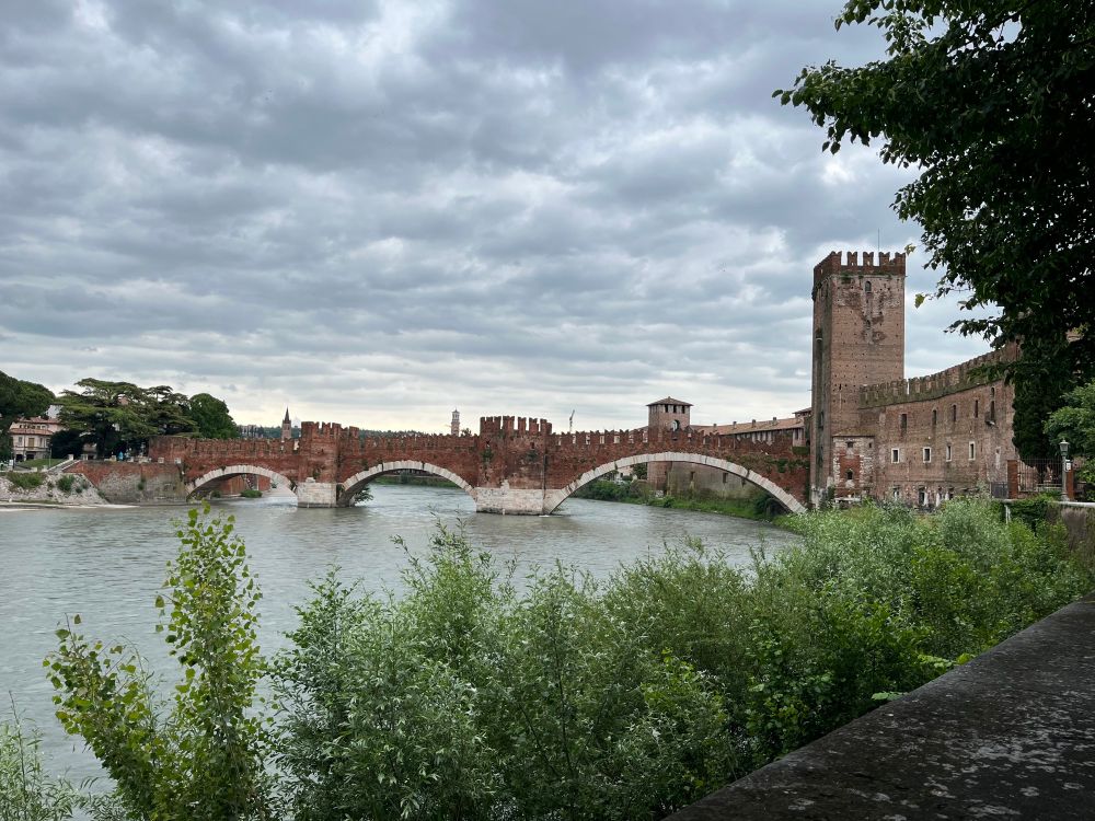 Castelvecchio and bridge across the Adige