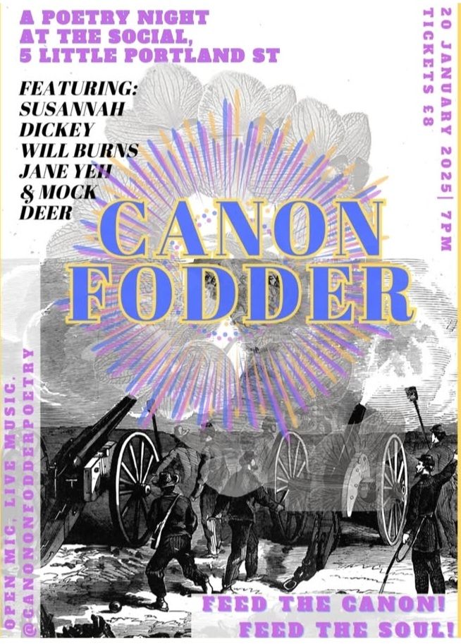 Poster for this event featuring the info in the tweet
