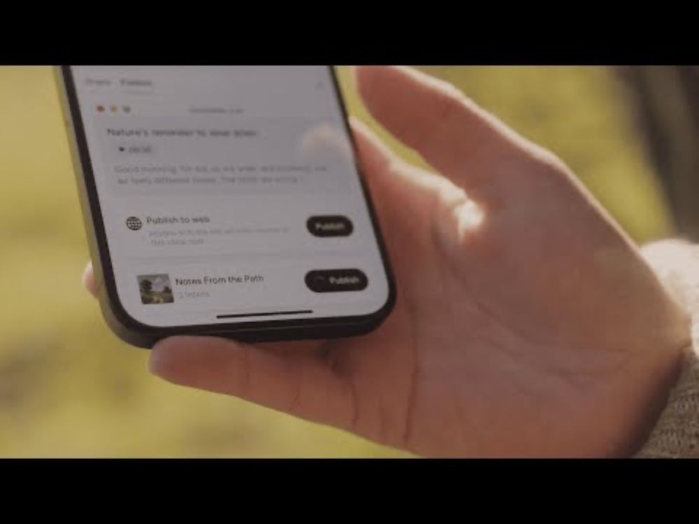 Introducing Voicenotes Pages: What if publishing felt like talking to a friend?