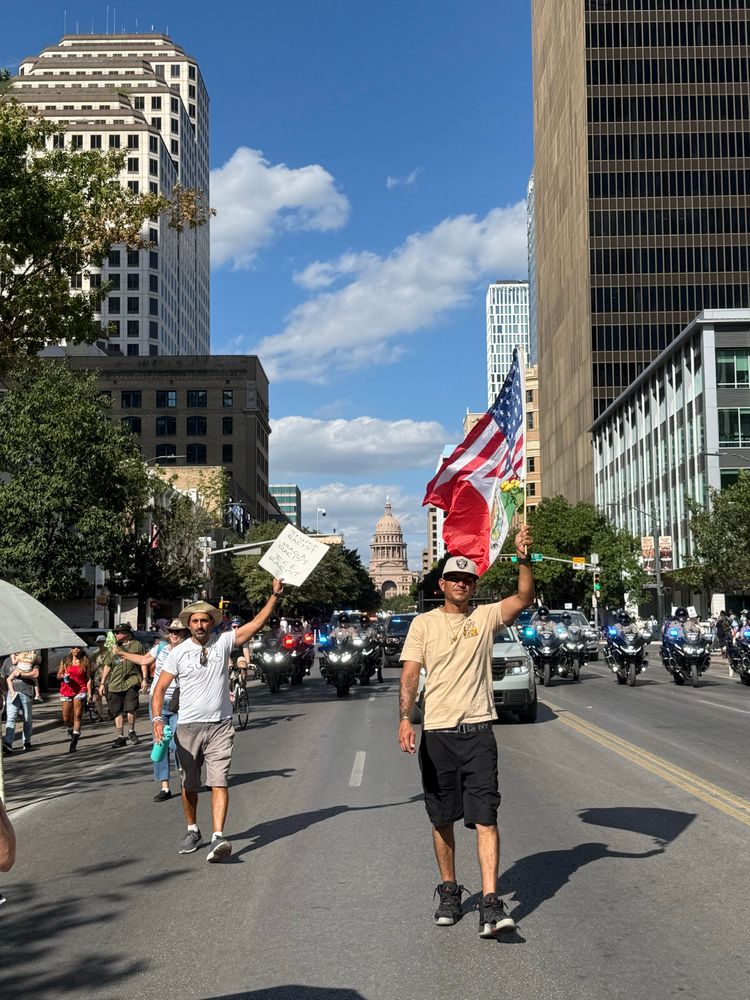 No Kings Day last persons marching!