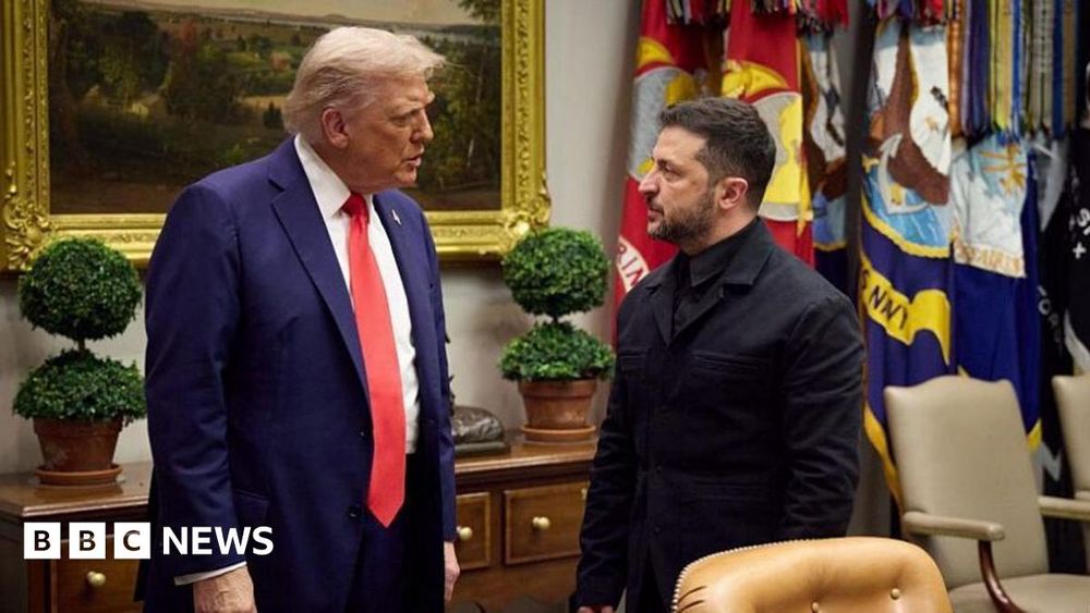 The US president says Russia's Vladimir Putin would face a
