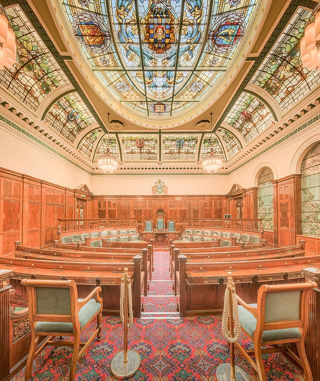The Council Chamber Halifax Town Hall