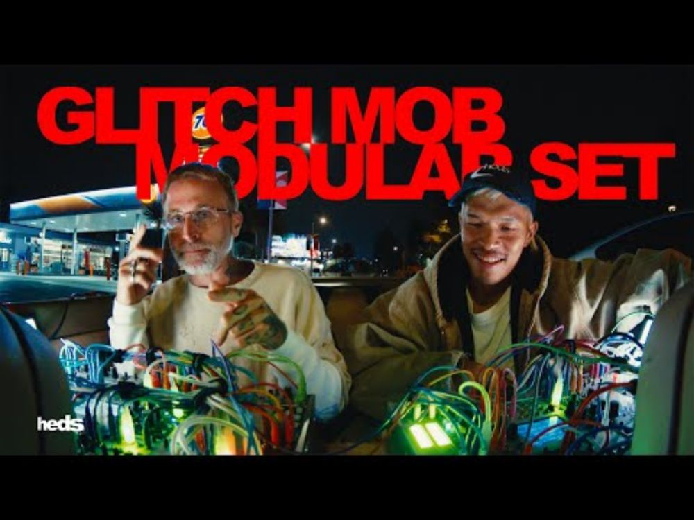 Modular set in a Car | Glitch Mob