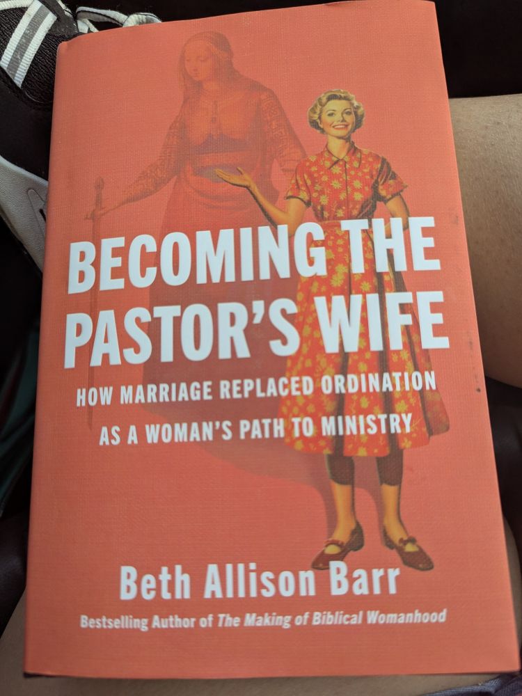 Book cover of "Becoming the Pastor's Wife: How marriage replaced ordination as a woman's path to ministry"  
By: Beth Allison Barr 
Bestselling Author of "The Making of Biblical Womanhood "