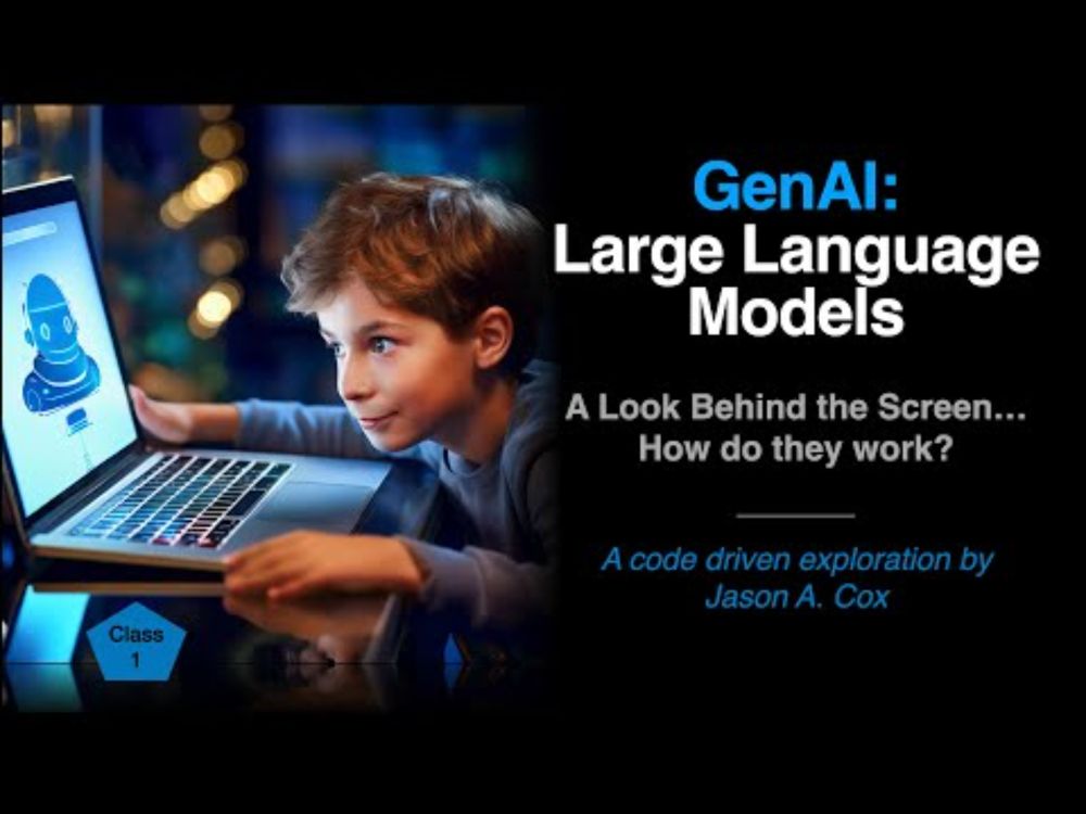 GenAI: Large Language Models - How do they work?