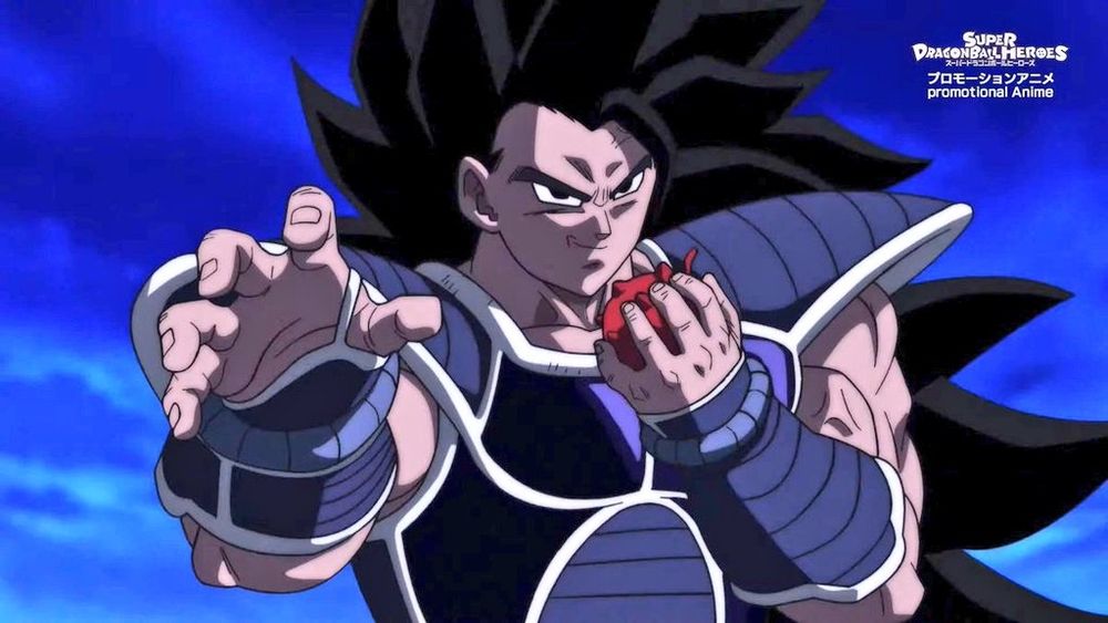 Turles Dragon Ball in his Evil Saiyan form from Super Dragon Ball Heroes