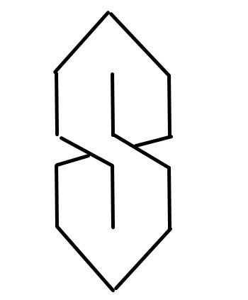 That weird inter-connected "S" type symbol everyone drew in notebooks and on desks in school.