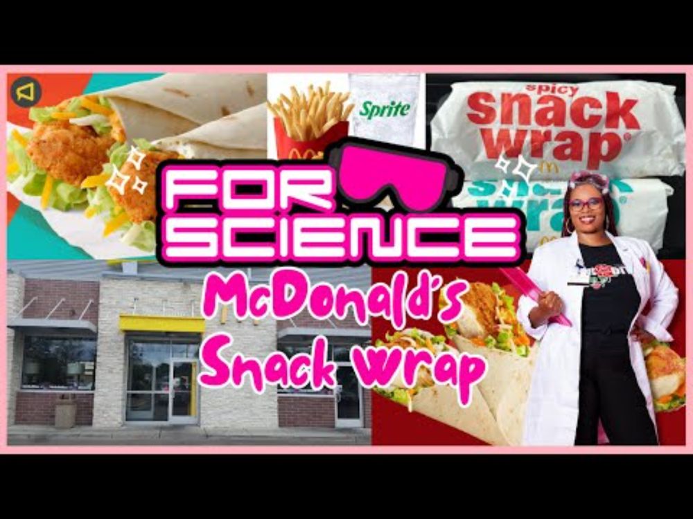 For Science! 🧪🥼👩🏾‍🔬 McDonald's Snap Wrap 🥪