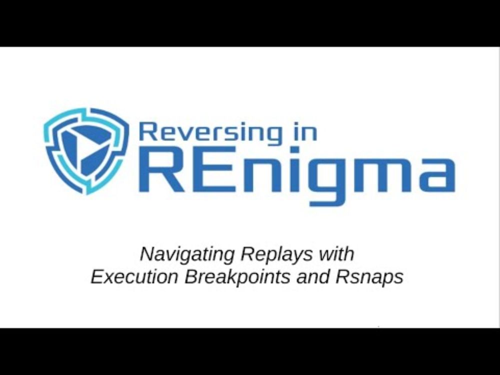 Navigating Replays with Execution Breakpoints and Rsnaps