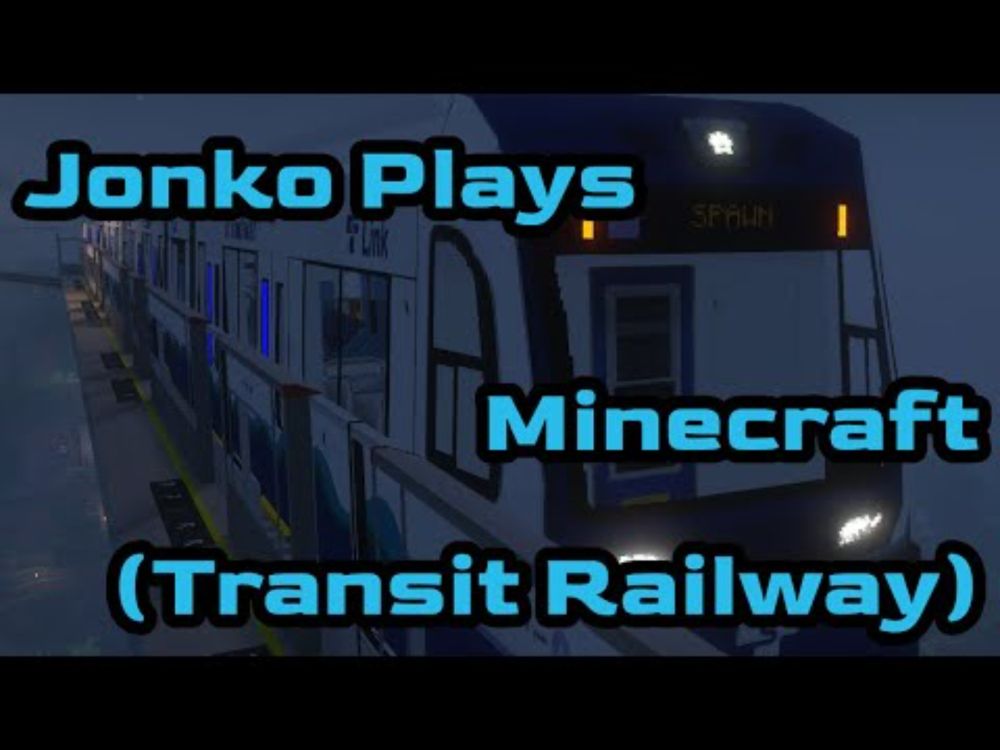 Jonko Plays Minecraft (Transit Railway!)