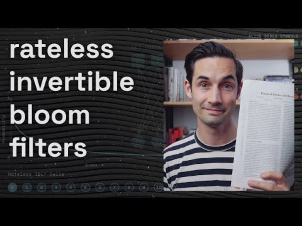 40x less overhead! Rateless Invertible Bloom Filters - Part 3 of 3