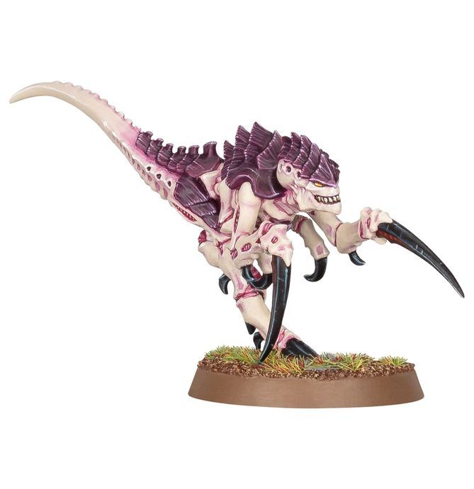 A Tyranid just having a good time not doing anyone any harm.