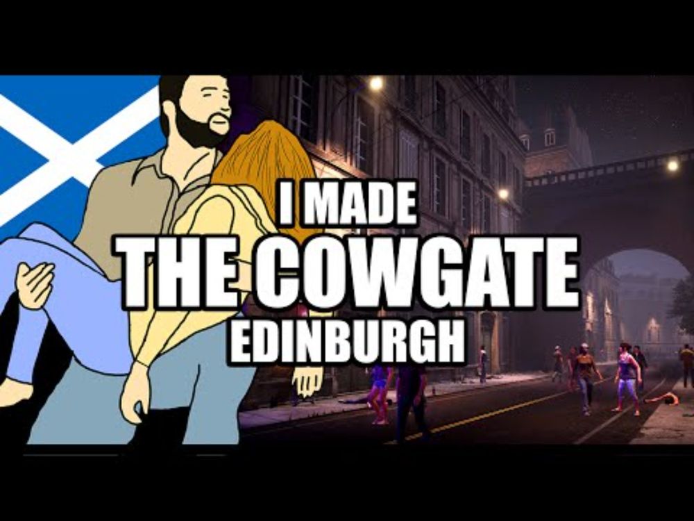 Making Edinburgh's Cowgate in Far Cry 5!