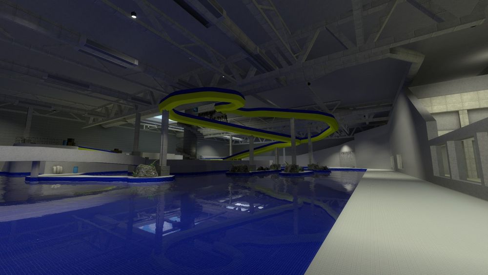 Leith Waterworld as a slightly shinier Garry's Mod map.