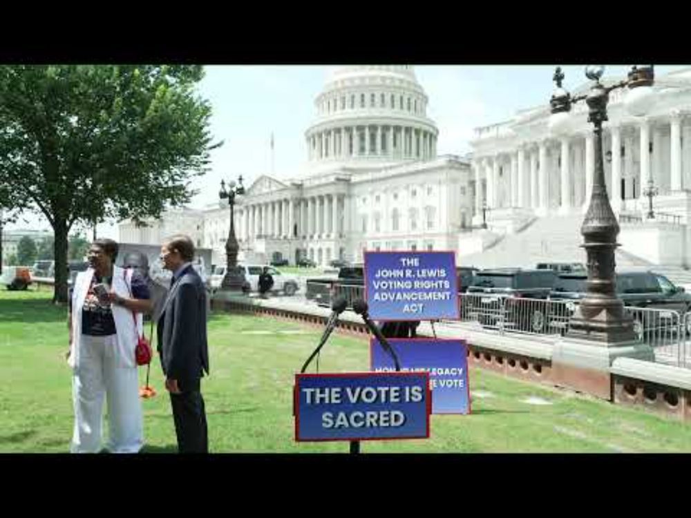LIVE: Senator Warnock Reintroduces the John R. Lewis Voting Rights Advancement Act
