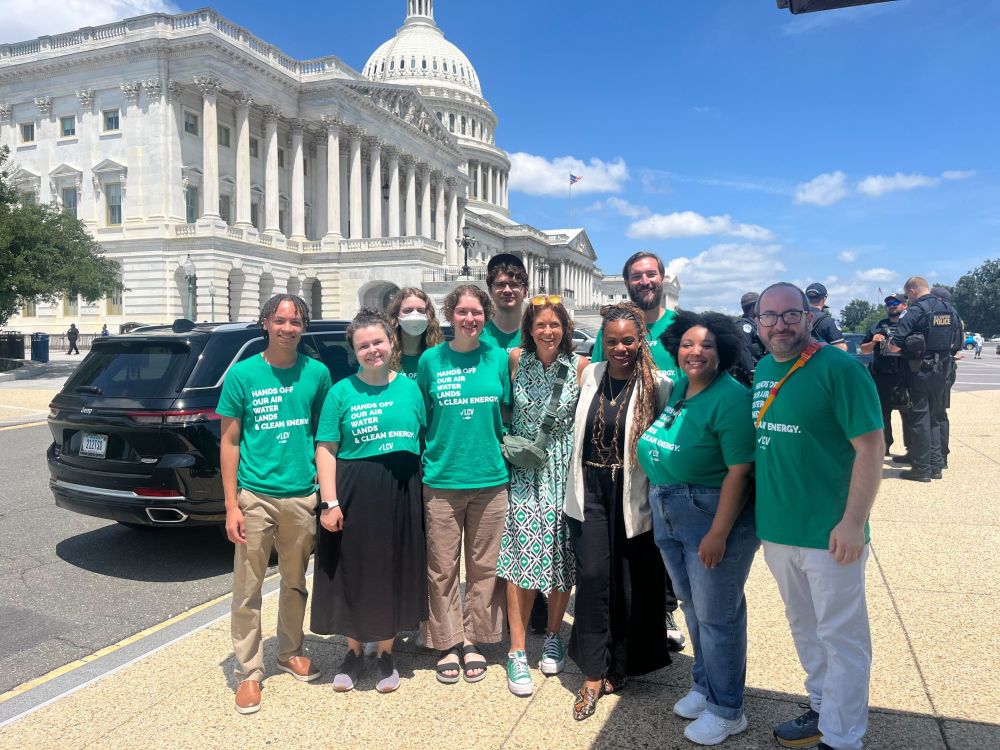 Image of advocates on the Hill with Rep. Summer Lee