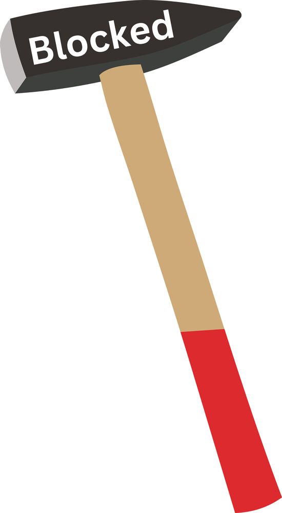 The ban hammer for a BS user who deserves it