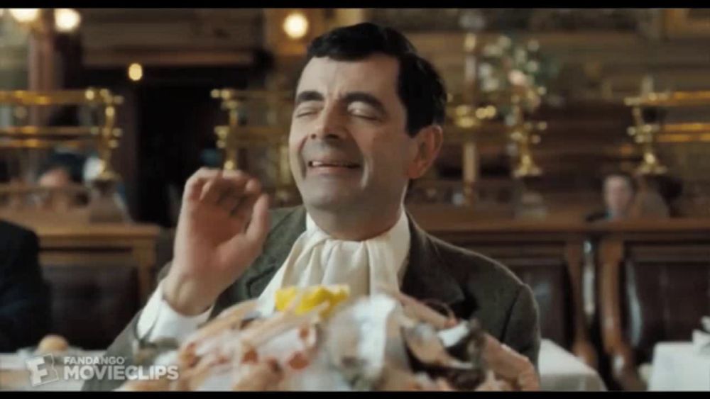 Mr Bean Delicious GIF