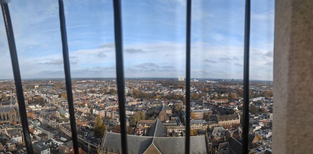 Panorama vanaf de Domtoren 