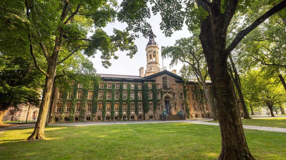 Nassau Hall. Photo credit to Debbie and John O'Boyle