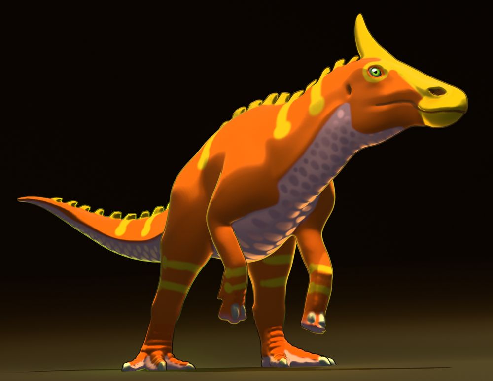 render of my Lophus sculpt