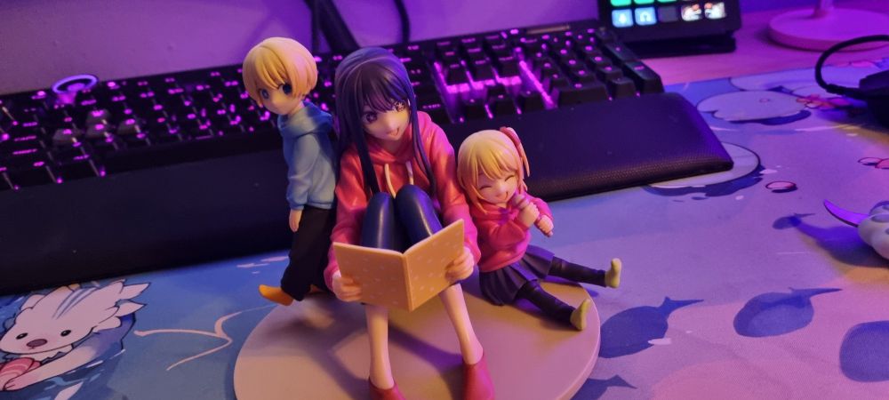 Figur von Ai, Ruby und Aqua Hoshino