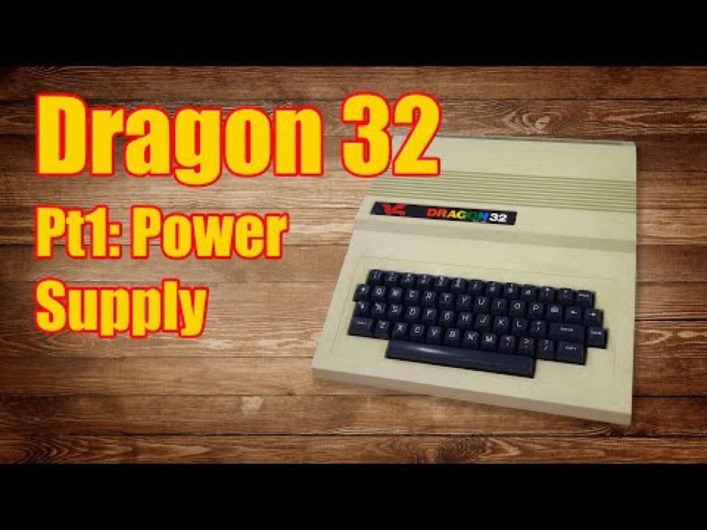 Dragon 32 Pt1: The Power Supply