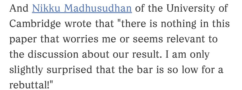 A comment from Nikku Madhusudhan in NPR about the work of Taylor 2025