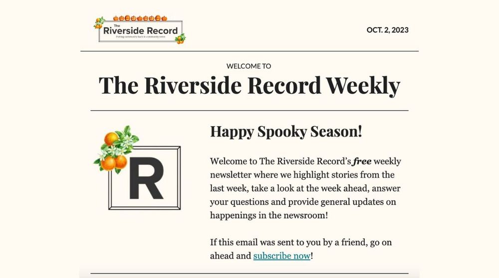 A preview of this week’s newsletter.