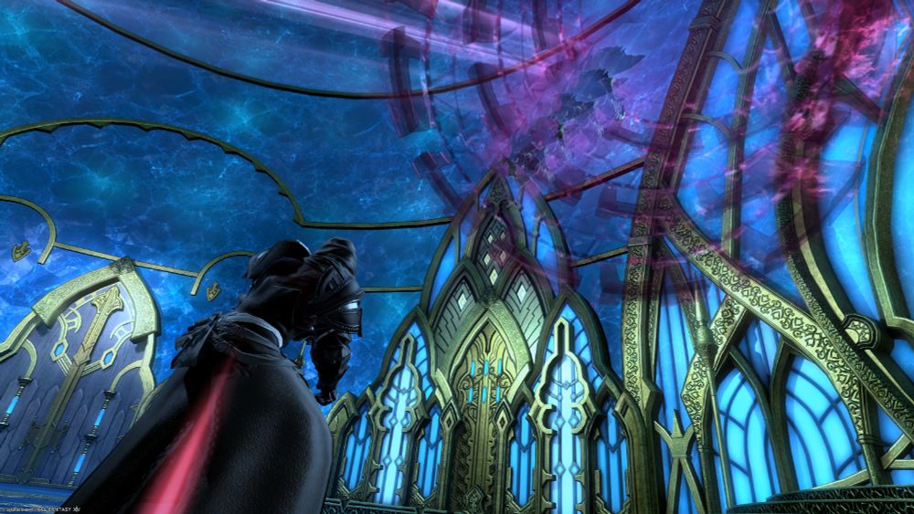 Dagasi, appearing as a blur mid Stardiver hurling toward a frightened Lunick.