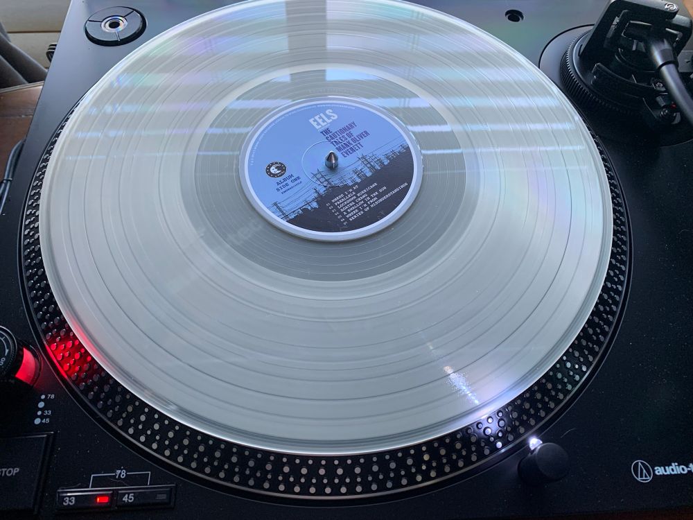 White coloured record