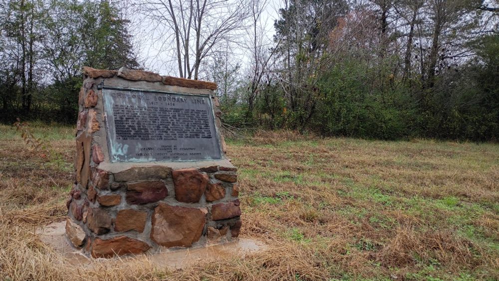 Boundary was here,
  treaty until it wasn't;
removal came next.