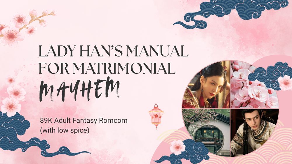 Agent's guide to Lady Han's Manual for Matrimonial Mayhem: 89K Adult Fantasy Romcom with low spice