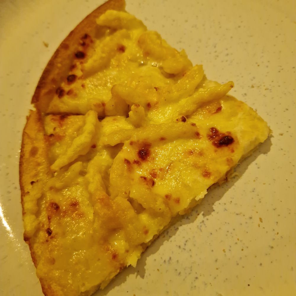 Pizza mit Spätzle 