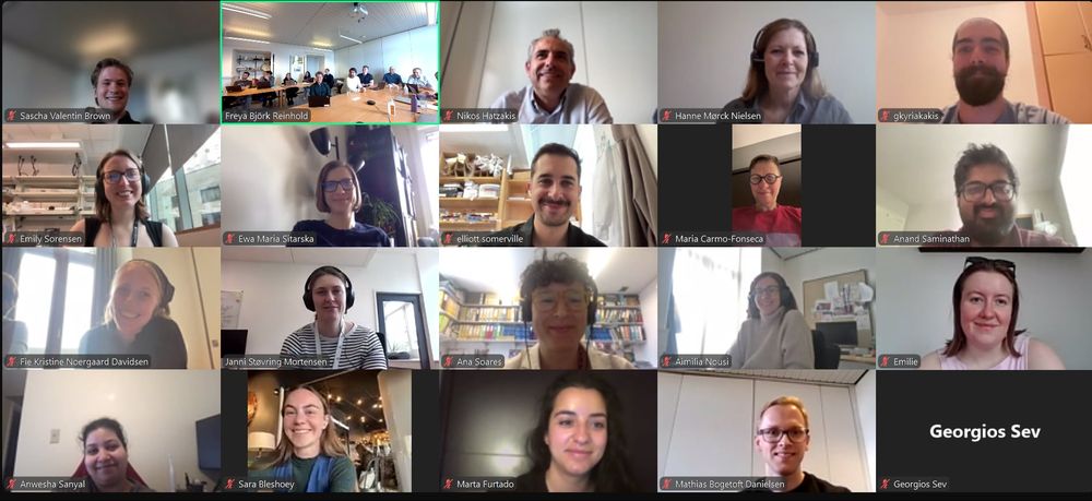 Hatzakis, KJJ, Kirchhausen and Carmo-Fonseca lab online on zoom. 