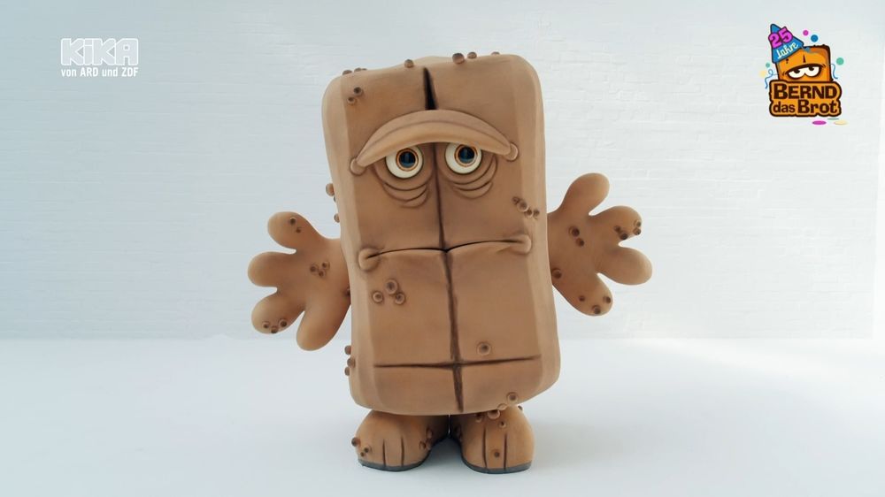 Bernd das Brot nach einer misslungenen Schönheitsoperation