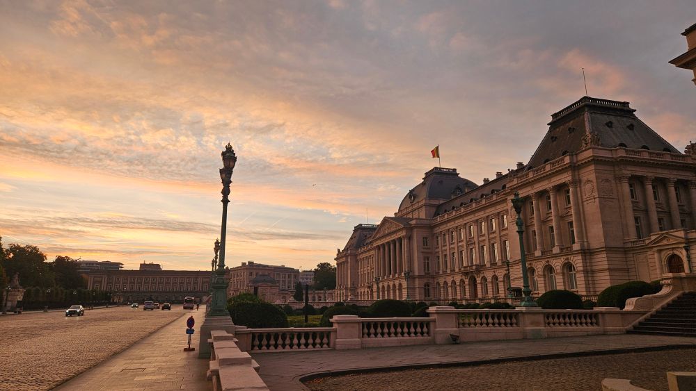 The Royal Palace in Brussels