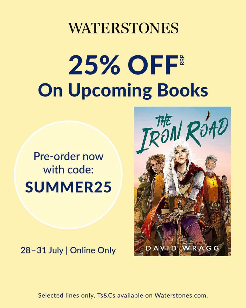 25% off upcoming books with code SUMMER25

Ts&Cs available on Waterstones.com