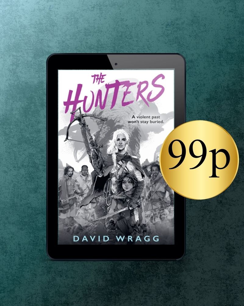 THE HUNTERS is only 99p on ebook