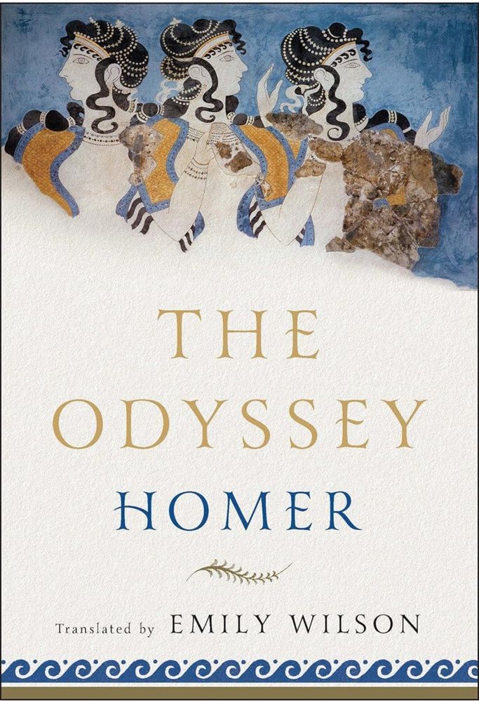 The cover of The Odyssey by Homer translated by Emily Wilson