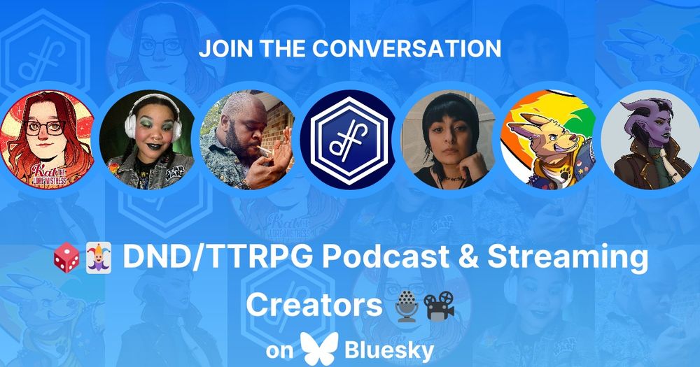 DND/TTRPG podcast and streaming creators that record or livestream their games online via Yotube, Twitch, etc.