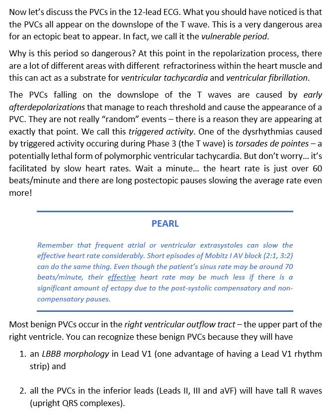 "A Few Words About Premature Ventricular Complexes (PVC)" - Page 3

Come join us in Halifax, Nova Scotia April 21 - 24, 2025 for a TARIFF-FREE great time in The Masterclass in Advanced Electrocardiography! Earn AMA PRA Category 1 Credit and benefit from the only live, in-person interactive course in advanced ECG interpretation!
