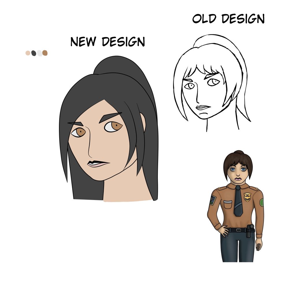 Concept art of Jessica