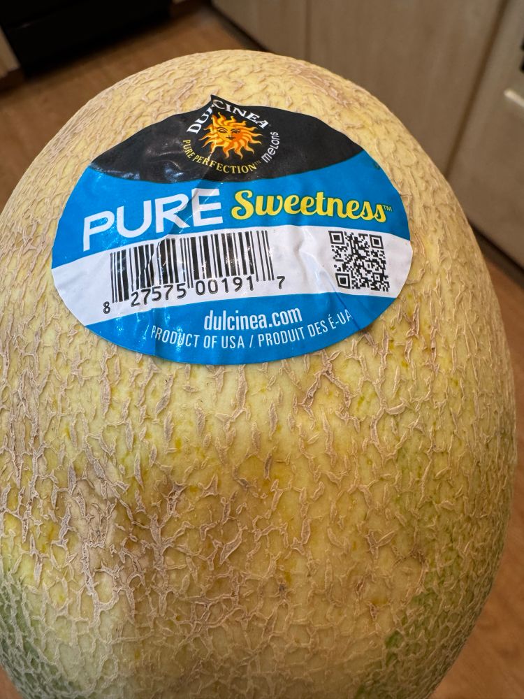 A sugar kiss melon
